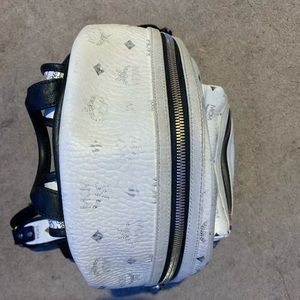A large MCM backpack. Perfect condition besides slight fading on top.